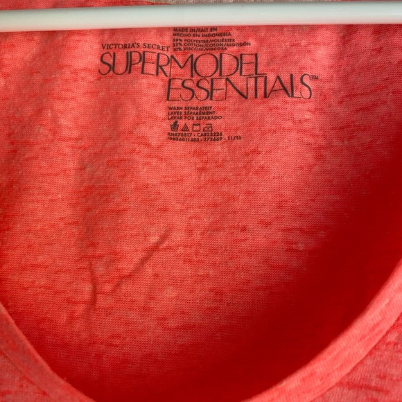 Victoria Secret coral t shirt - Picture 2 of 3